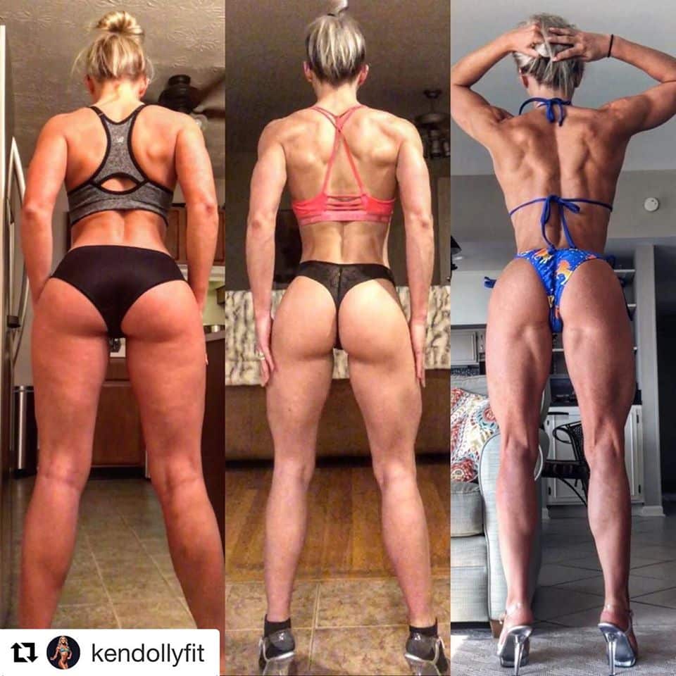 glutes before and after