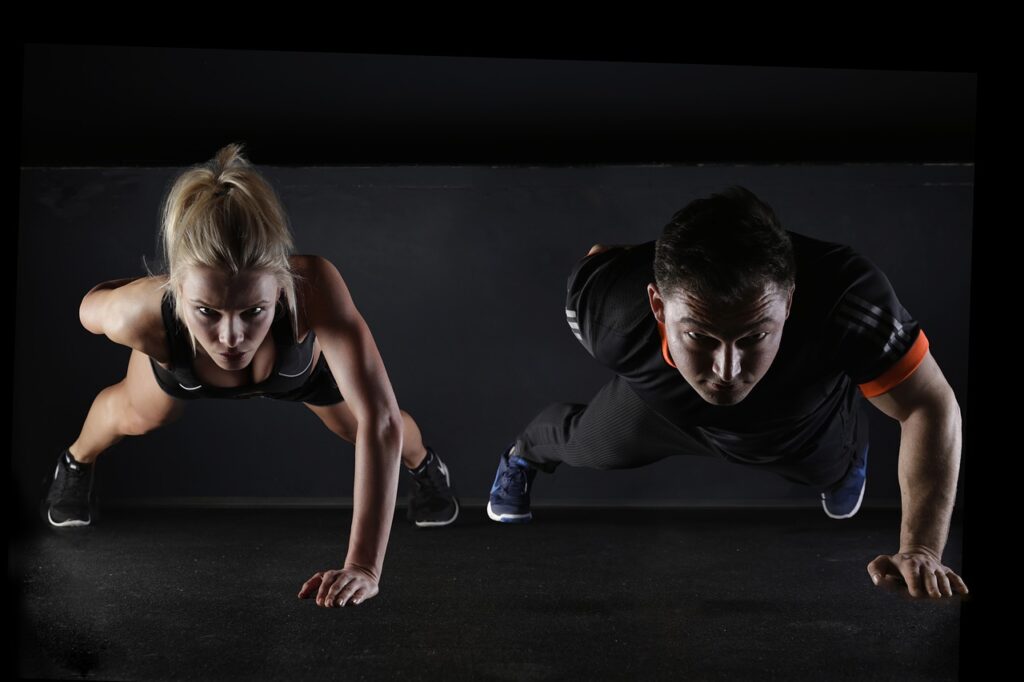 push ups improved performance