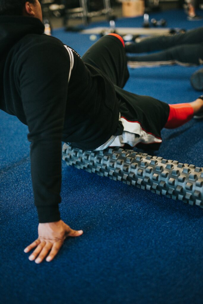 Benefits of foam rolling for muscle soreness